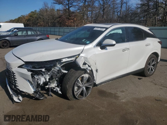 2025 Lexus RX 350 with VIN 2T2BAMCA8SC089337, listed as a Copart auction lot 42517005 with 442 mi miles and Salvage Title. Bid and sale history available at DreamBid. Image 1.