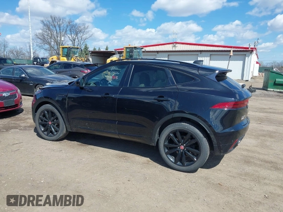 2020 Jaguar E-Pace R-Dynamic SE with VIN SADFL2GX3L1Z91231, listed as a IAAI auction lot 41889819 with 49,146 mi miles and . Bid and sale history available at DreamBid. Image 14.
