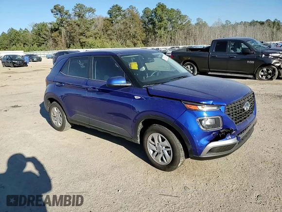 2024 Hyundai Venue SE with VIN KMHRB8A33RU332539, listed as a Copart auction lot 87899845 with 7,517 mi miles and Salvage Title. Bid and sale history available at DreamBid. Image 12.