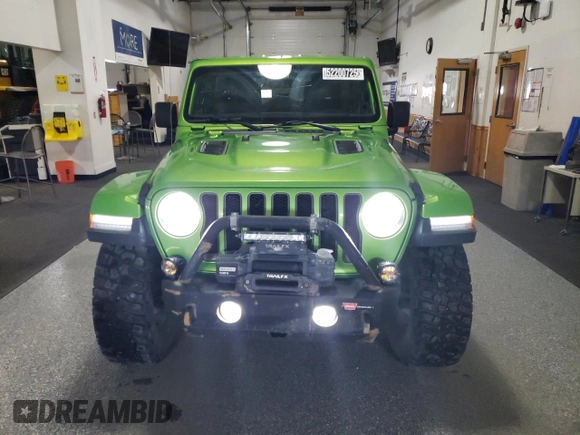 2018 Jeep Wrangler Unlimited Rubicon with VIN 1C4HJXFN3JW245997, listed as a Copart auction lot 52200725 with 101,739 mi miles and Clean title. Bid and sale history available at DreamBid. Image 5.