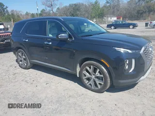 2022 Hyundai Palisade SEL with VIN KM8R4DHEXNU417740, listed as a IAAI auction lot 41784872 with 108,648 mi miles. Bid and sale history available at carsss.com. Image 1.