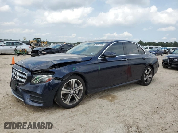 2017 Mercedes-Benz E 300 Luxury with VIN WDDZF4KB2HA128313, listed as a Copart auction lot 54372285 with 60,484 mi miles and Salvage title. Bid and sale history available at DreamBid. Image 1.