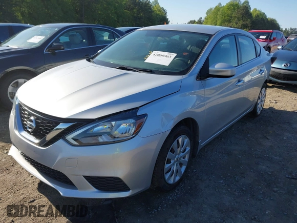 2016 Nissan Sentra SV with VIN 3N1AB7AP2GY322001, listed as a IAAI auction lot 42006963 with 60,250 mi miles and . Bid and sale history available at DreamBid. Image 19.