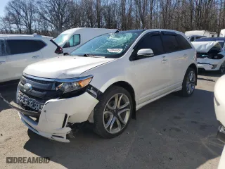 2013 Ford Edge Sport with VIN 2FMDK4AK5DBC83319, listed as a Copart auction lot 47864435 with 142,877 mi miles and Salvage Title. Bid and sale history available at carsss.com. Image 1.