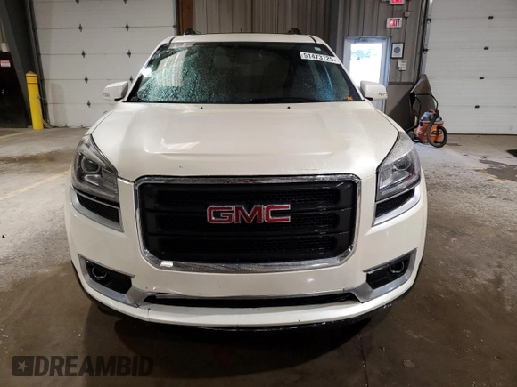2014 GMC Acadia SLT with VIN 1GKKRRKDXEJ131073, listed as a Copart auction lot 51473725 with 132,305 mi miles and Salvage Title. Bid and sale history available at DreamBid. Image 5.
