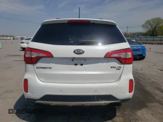 2014 Kia Sorento SX with VIN 5XYKWDA74EG440718, listed as a Copart auction lot 53058365 with 143,908 mi miles and Salvage Title. Bid and sale history available at carsss.com. Image 6.