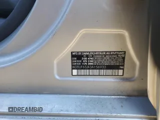 2003 Mercedes-Benz E-Class 3.2L with VIN WDBUF65J43A156933, listed as a Copart auction lot 49999515 with 185,102 mi miles and Salvage Title. Bid and sale history available at carsss.com. Image 12.
