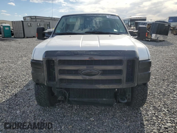 2009 Ford Super Duty F-250 SRW XL with VIN 1FTSX20R89EA10256, listed as a Copart auction lot 54244855 with 255,253 mi miles and Clean Title. Bid and sale history available at carsss.com. Image 5.