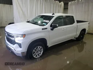 2023 Chevrolet Silverado 1500 LT with VIN 3GCUDDED7PG327638, listed as a Copart auction lot 89069155 with 28,781 mi miles and Salvage Title. Bid and sale history available at carsss.com. Image 1.