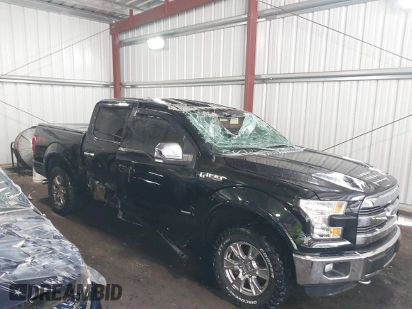 2016 Ford F-150 XLT with VIN 1FTEW1EG6GFC57493, listed as a IAAI auction lot 40383047 with 104,712 mi miles. Bid and sale history available at carsss.com. Image 6.