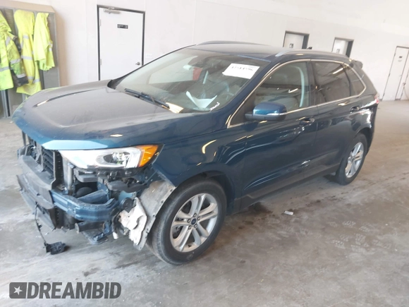 2020 Ford Edge SEL with VIN 2FMPK4J90LBA09924, listed as a IAAI auction lot 42514596 with 100,275 mi miles and . Bid and sale history available at DreamBid. Image 2.