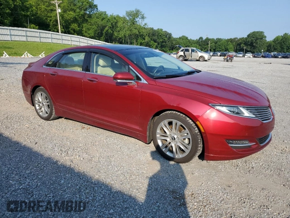 2014 Lincoln MKZ Hybrid with VIN 3LN6L2LUXER816096, listed as a Copart auction lot 59089415 with 52,977 mi miles and Salvage title. Bid and sale history available at DreamBid. Image 4.
