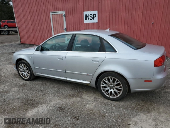 2008 Audi A4 2.0T with VIN WAUDF68EX8A141650, listed as a Copart auction lot 82216624 with 233,984 mi miles and Clean Title. Bid and sale history available at carsss.com. Image 2.