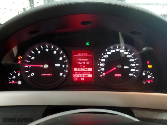 2009 Pontiac G8 with VIN 6G2ER57709L238526, listed as a Copart auction lot 68898454 with 156,021 mi miles and Salvage Title. Bid and sale history available at carsss.com. Image 9.