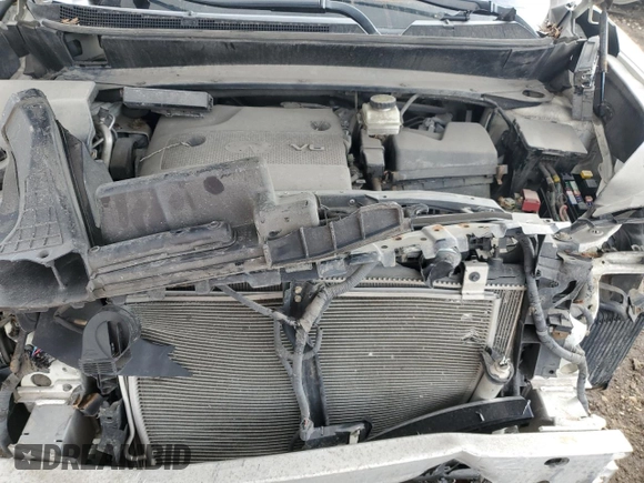 2013 Infiniti JX35 with VIN 5N1AL0MM7DC345079, listed as a Copart auction lot 50705435 with 192,183 mi miles and Salvage Title. Bid and sale history available at carsss.com. Image 12.