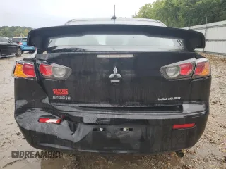 2017 Mitsubishi Lancer ES with VIN JA32U2FU8HU009373, listed as a Copart auction lot 71533894 with 66,309 mi miles and Salvage Title. Bid and sale history available at carsss.com. Image 6.