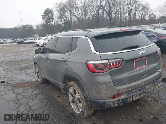 2019 Jeep Compass Limited with VIN 3C4NJCCB8KT793507, listed as a IAAI auction lot 41610732 with 114,794 mi miles. Bid and sale history available at carsss.com. Image 3.