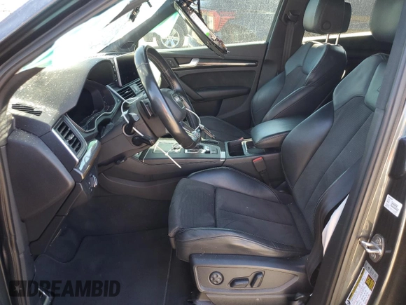 2018 Audi SQ5 Premium Plus with VIN WA1A4AFY9J2019836, listed as a Copart auction lot 73639304 with 59,283 mi miles and Salvage Title. Bid and sale history available at DreamBid. Image 7.