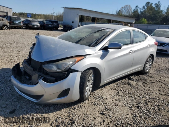 2011 Hyundai Elantra GLS with VIN 5NPDH4AE7BH053392, listed as a Copart auction lot 50444705 with 198,634 mi miles and Salvage Title. Bid and sale history available at carsss.com. Image 1.