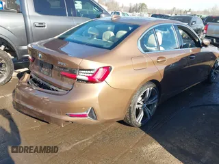 2019 BMW 3 Series 330i with VIN WBA5R1C56KAK08371, listed as a IAAI auction lot 41671953 with 52,433 mi miles and . Bid and sale history available at DreamBid. Image 4.
