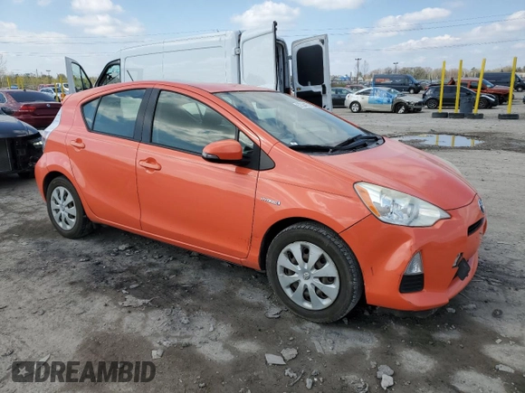 2012 Toyota Prius One with VIN JTDKDTB32C1004331, listed as a Copart auction lot 52734475 with 103,807 mi miles and Salvage Title. Bid and sale history available at carsss.com. Image 4.