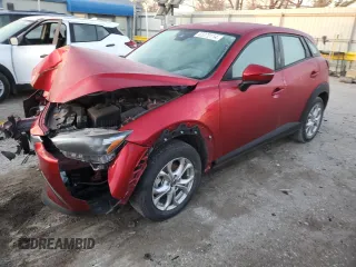 2021 Mazda CX-3 Sport with VIN JM1DKDB76M1501231, listed as a Copart auction lot 83070114 with 37,548 mi miles and Salvage Title. Bid and sale history available at carsss.com. Image 1.