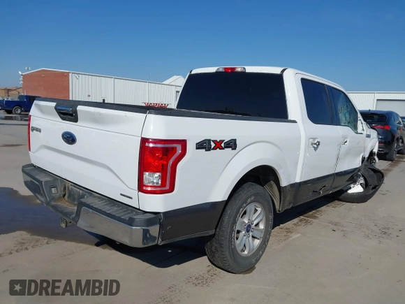 2016 Ford F-150 XLT with VIN 1FTEW1EF7GFA28134, listed as a IAAI auction lot 41398965 with 218,577 mi miles and . Bid and sale history available at DreamBid. Image 4.