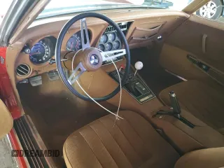 1972 Chevrolet Corvette with VIN 1Z37K2S501737, listed as a Copart auction lot 43789865 with 22,938 mi miles and Salvage title. Bid and sale history available at DreamBid. Image 8.
