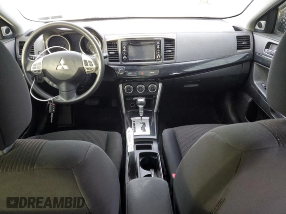 2017 Mitsubishi Lancer ES with VIN JA32U2FU7HU001572, listed as a Copart auction lot 38947843 with 62,566 mi miles. Bid and sale history available at carsss.com. Image 8.
