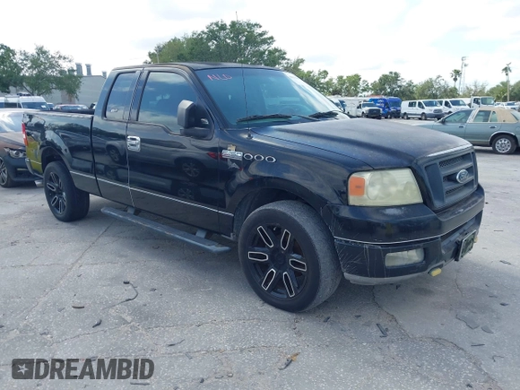 2004 Ford F-150 STX with VIN 1FTRX12W64NB79955, listed as a IAAI auction lot 41939508 with 198,742 mi miles. Bid and sale history available at carsss.com. Image 1.