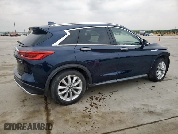2019 Infiniti QX50 Luxe z VIN 3PCAJ5M30KF111736, wystawiony jako Copart lot #51330965 z przebiegiem 34 320 mil mil oraz Czysty tytuł • Clean title. Historia ofert i sprzedaży dostępna na DreamBid. Obrazek 3.