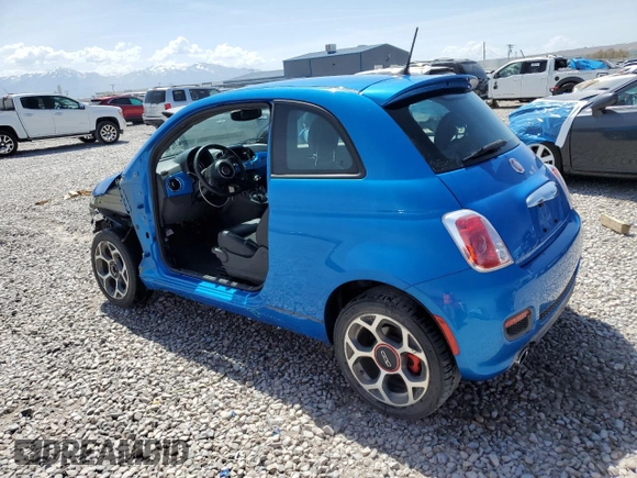 2016 FIAT 500 Sport z VIN 3C3CFFBR2GT145021, wystawiony jako Copart lot #58583265 z przebiegiem 58 424 mil mil oraz Szkoda całkowita • Salvage title. Historia ofert i sprzedaży dostępna na DreamBid. Obrazek 2.