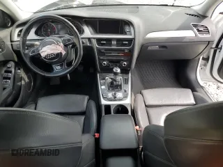 2014 Audi A4 2.0T Premium Plus with VIN WAUHFAFL3EA143726, listed as a Copart auction lot 48666155 with 107,300 mi miles and Salvage Title. Bid and sale history available at carsss.com. Image 8.