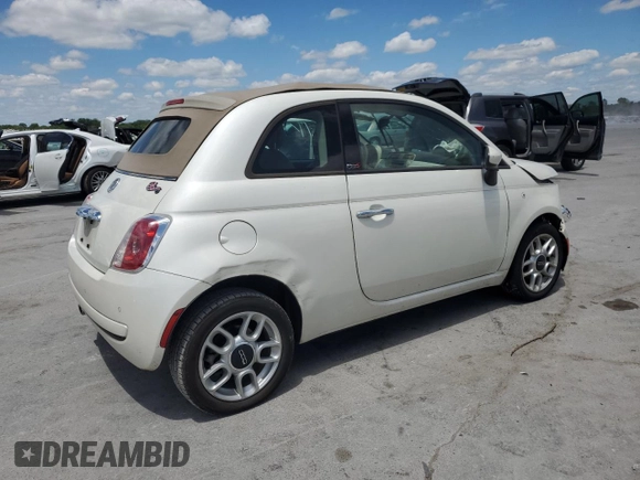 2015 FIAT 500 Pop with VIN 3C3CFFDR2FT501947, listed as a Copart auction lot 58386745 with 75,576 mi miles and Clean title. Bid and sale history available at DreamBid. Image 3.