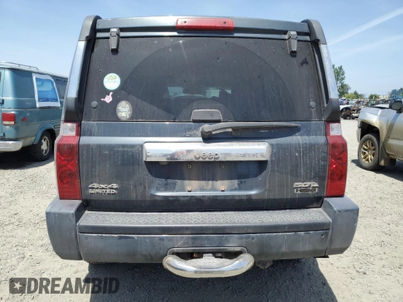 2006 Jeep Commander Limited с VIN 1J8HG582X6C364590, выставлен на аукционе Copart как лот 60370895 с пробегом 174 031 миль миль и Списание • Salvage title. История ставок и продаж доступна на DreamBid. Изображение 6.