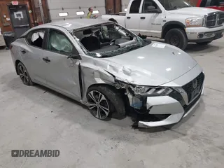 2020 Nissan Sentra SV z VIN 3N1AB8CVXLY298803, wystawiony jako IAAI lot #42162499 z przebiegiem 63 157 mil mil oraz . Historia ofert i sprzedaży dostępna na DreamBid. Obrazek 1.