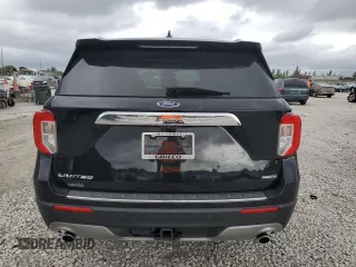 2021 Ford Explorer Limited with VIN 1FM5K8FW6MNA12197, listed as a Copart auction lot 46164015 with 0 mi miles and Salvage Title. Bid and sale history available at carsss.com. Image 6.