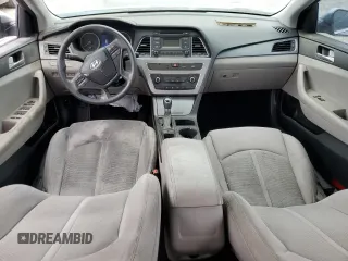 2015 Hyundai Sonata SE z VIN 5NPE24AFXFH040107, wystawiony jako Copart lot #59360675 z przebiegiem 163 886 mil mil oraz Szkoda całkowita • Salvage title. Historia ofert i sprzedaży dostępna na DreamBid. Obrazek 8.