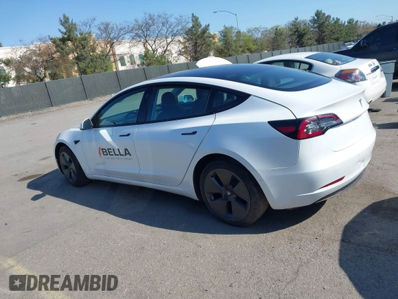 2022 Tesla Model 3 with VIN 5YJ3E1EA2NF245817, listed as a IAAI auction lot 41976493 with 32,710 mi miles and . Bid and sale history available at DreamBid. Image 15.