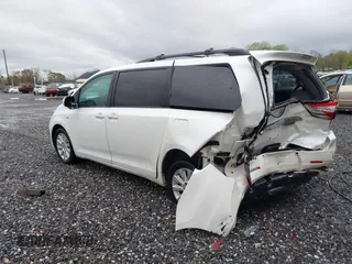 2016 Toyota Sienna Ltd with VIN 5TDDK3DC3GS142030, listed as a IAAI auction lot 41978620 with 155,563 mi miles. Bid and sale history available at carsss.com. Image 3.