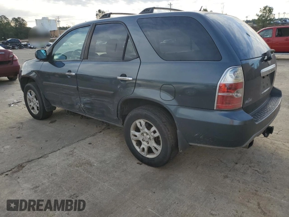 2006 Acura MDX Touring w/Navi with VIN 2HNYD18806H516140, listed as a Copart auction lot 87028994 with 293,625 mi miles and Salvage Title. Bid and sale history available at carsss.com. Image 2.