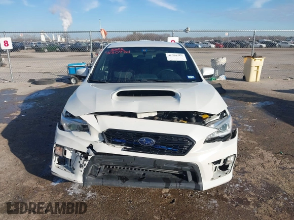 2020 Subaru WRX with VIN JF1VA1A66L9808127, listed as a IAAI auction lot 41309761 with 54,274 mi miles and . Bid and sale history available at DreamBid. Image 12.