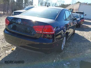 2012 Volkswagen Passat S with VIN 1VWAP7A33CC016291, listed as a IAAI auction lot 41394584 with 245,988 mi miles and . Bid and sale history available at DreamBid. Image 4.