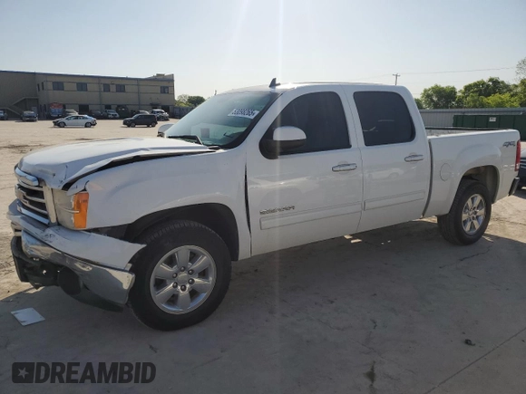 2012 GMC Sierra 1500 SLT z VIN 3GTP2WE72CG248123, wystawiony jako Copart lot #53098265 z przebiegiem 184 438 mil mil oraz Szkoda całkowita • Salvage title. Historia ofert i sprzedaży dostępna na DreamBid. Obrazek 1.