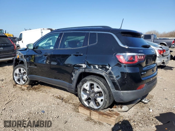 2020 Jeep Compass High Altitude с VIN 3C4NJDCB7LT233906, выставлен на аукционе Copart как лот 52922995 с пробегом 39 980 миль миль и Списание • Salvage title. История ставок и продаж доступна на DreamBid. Изображение 2.