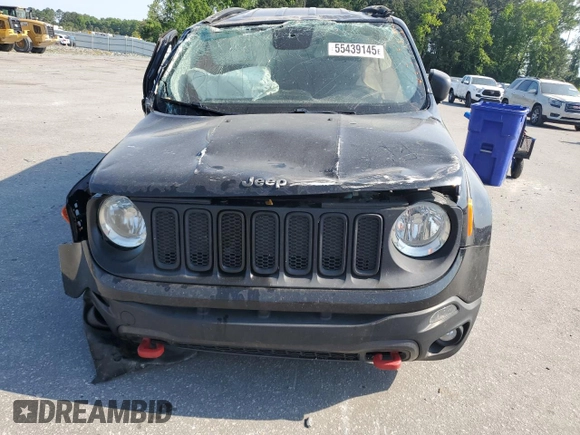 2017 Jeep Renegade Trailhawk с VIN ZACCJBCB6HPF19675, выставлен на аукционе Copart как лот 55439145 с пробегом 161 052 миль миль и Списание • Salvage title. История ставок и продаж доступна на DreamBid. Изображение 5.