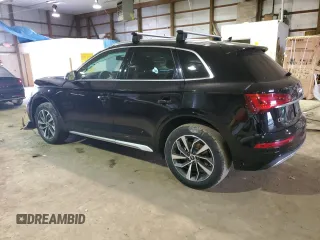 2021 Audi Q5 Premium Plus with VIN WA1BAAFY4M2116329, listed as a Copart auction lot 37738363 with 35,716 mi miles. Bid and sale history available at carsss.com. Image 2.