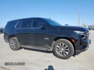 2022 Chevrolet Tahoe LT with VIN 1GNSCNKD4NR355700, listed as a Copart auction lot 48559415 with 48,732 mi miles and Clean title. Bid and sale history available at DreamBid. Image 4.