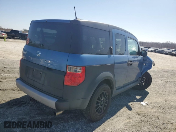 2006 Honda Element EX with VIN 5J6YH18696L012000, listed as a Copart auction lot 48900925 with 102,161 mi miles and Salvage Title. Bid and sale history available at DreamBid. Image 3.
