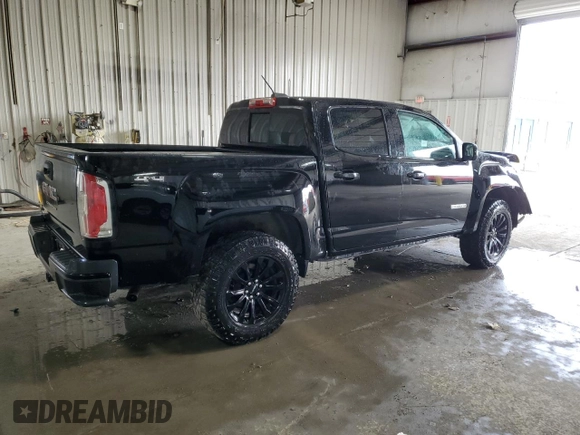 2022 GMC Canyon 4WD Elevation with VIN 1GTG6CEN6N1328589, listed as a Copart auction lot 51045555 with 21,565 mi miles and Salvage Title. Bid and sale history available at carsss.com. Image 3.